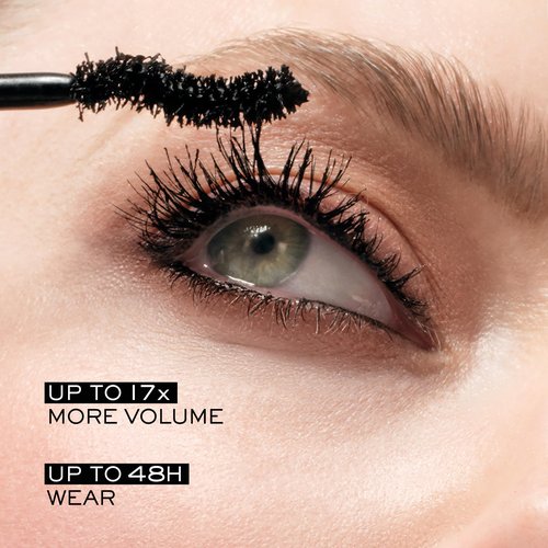 Lancôme Hypnôse Drama Extreme Volumizing Waterproof Mascara - Up to 17x More Volume - Up to 48 HR Wear- Lengthening & Volumizing - Dramatic Lash Look - Ultra Black - Suitable for Sensitive Eyes