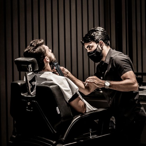 KEMEI 2296 Professional Hair Clippers for Men Cord/Cordless Hair Cutting Kits, Hair & Beard Trimmer, T Blade Barber Clipper with USB Rechargeable, Black