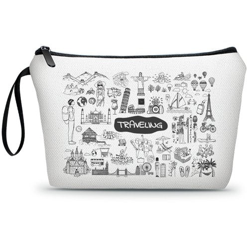 ARIOSEY Travel Gift - Gifts for Women Travelers - Makeup Bag