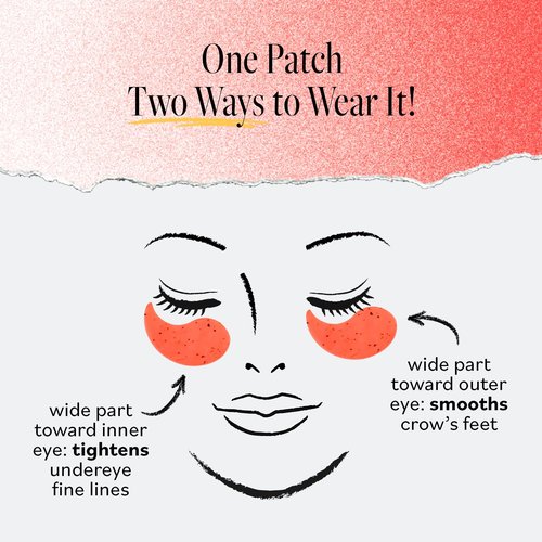 Derma E Retinol + Bakuchiol Under Eye Patches (30 Pairs) Non-Irritating, Line Smoothing Hydro Gel Eye Patches with Rose Water & Real Hibiscus Petals, Helps Reduce Fine Lines, Crow's Feet, 60ct