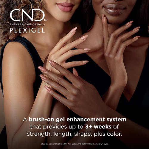 CND Plexigel Protector Top Coat, 0.5 fl oz.