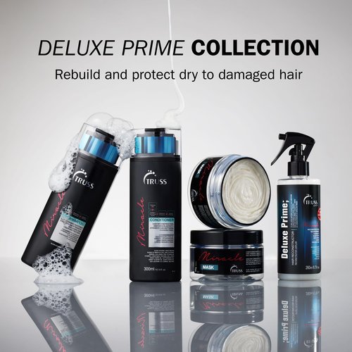 TRUSS Miracle Hair Conditioner for Women & Men - Anti-Aging & Color Protection Hair Care - Anti-Frizz & Hydrating Conditioner - Helps Restore Elasticity, Strength & Shine (10.14 oz)