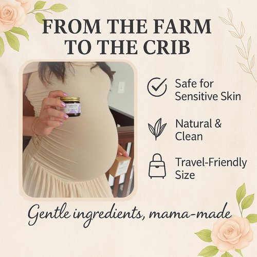 Snuggle Suds Whipped Tallow Balm – 100% Grass Fed Beef Tallow for Baby, Eczema & Sensitive Skin; Gentle Family Moisturizer for Dryness (Lavender Vanilla)