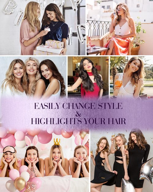 LaaVoo I Tip Hair Extensions Human Hair Black Long I Tips Hair Extensions Real Human Hair 50s 50g 20 Inch