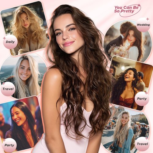 SEGO Nano Tip Hair Extensions Human Hair, Nano Beads Balayage Seamless Highlight Pre-bonded Extensions for Women, 0.7g/strand, 50 strands 35g/pack -20 Inch#02R Dark Brown