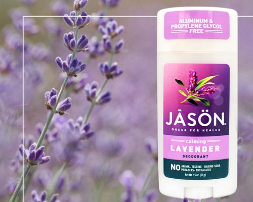 JASON Calming Lavender Deodorant Stick, 2.5 Ounce Sticks (Pack of 3)