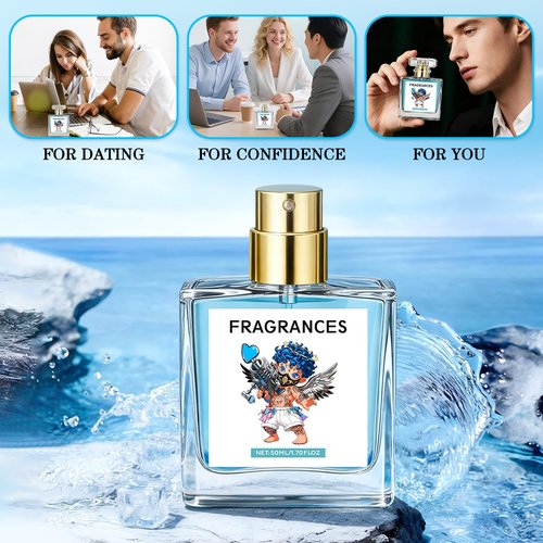 Upgraded 2.0 Cologne for Men - Pheromone-Infused Fragrances | Pheromone Cologne | Enhance Attraction | Long-Lasting Seductive Herbal Scent | 50ml EDP Perfume Spray, Men's Perfume Pheromone Colognes