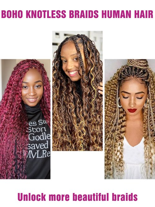 99J Burgundy Human Braiding Hair Deep Wave Bulk, No Weft Curly Braiding Hair Extensions for Boho Braids Wet and Wavy Braiding Human Hair Bundles(14inch,99j,100g)