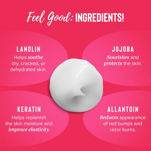 Coochy Shave Cream - Moisturizing Shave Lotion - Gentle Intimate Shaving Cream - For Bikini Area, Underarms, Legs & More - Rash-Free, Hydrating Formula - Seduction - 32 oz