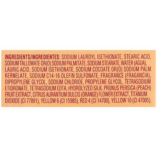 Caress Beauty Bar - Daily Silk White Peach and Silky Orange Blossom - 4 Ounce (Pack of 2)