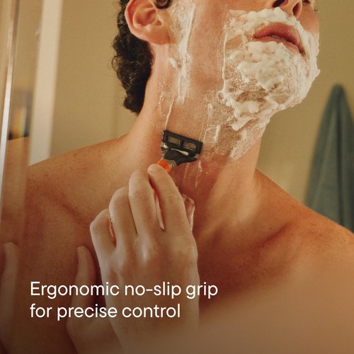 Harry's Travel Shaving Kit for Men - Toiletry Bag, Razor, Foaming Shave Gel, and Blade Cover - TSA Friendly Shave Kit