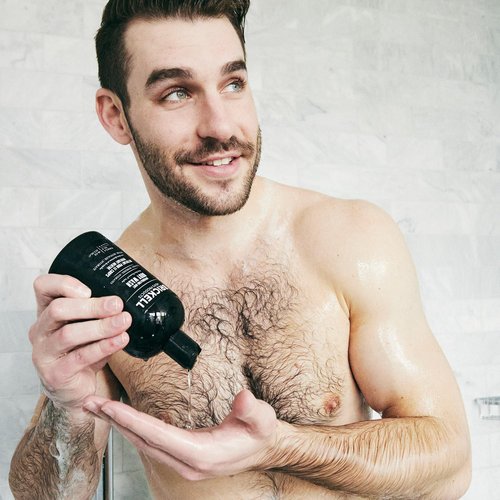 Brickell Men's Invigorating Mint Body Wash for Men, Natural and Organic Deep Cleaning Shower Gel with Aloe, Glycerin, and Jojoba, Sulfate Free, 16 Ounce, Scented