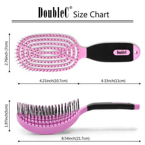 NuWay U.S. Patented Curved and Vented DoubleC PRO and DoubleC 2 in 1 set