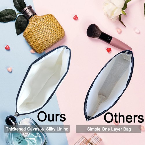 ancpeany 21st Birthday Gifts for Her Makeup Bag, 2004 Happy 21st Birthday Decorations for Women Her, 21 Year Old Birthday Gifts Ideas for Daughter, Sister, Female, Teenage Girls, Cosmetic Travel Pouch