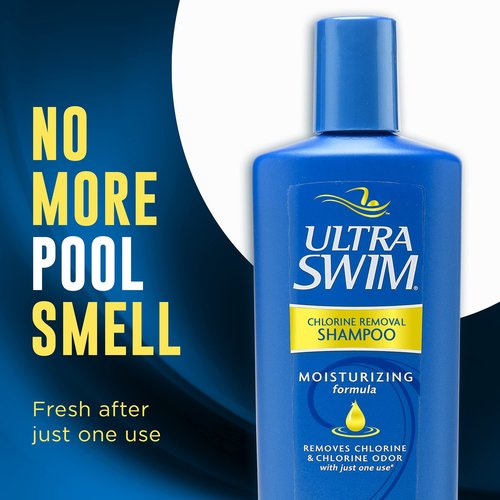 UltraSwim Chlorine-Removal Shampoo,7 Fl Oz (Pack of 6)