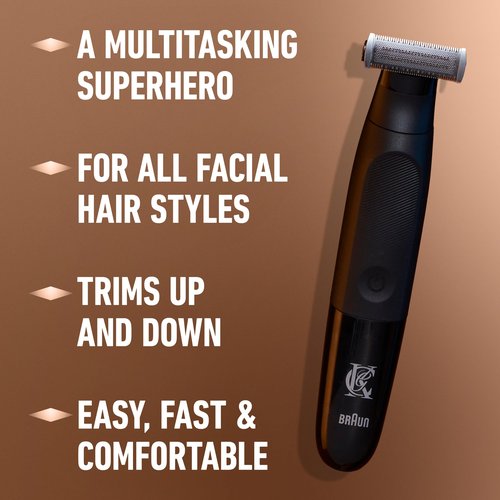 King C. Gillette All-in-one Styler with CenterCut Technology for Ultimate Efficacy & Closeness, Cordless Design, and Easy, Fast Grooming