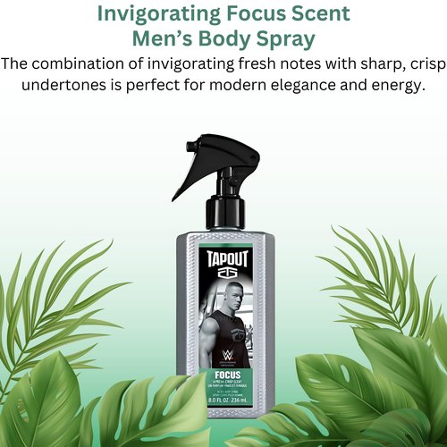 Tapout Body Spray for Men – Fragrance Variety Set, 6-Pack Gift Collection, 8 Ounces Each