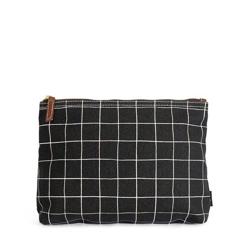 maika Recycled Canvas Large Travel Pouch, Belvedere