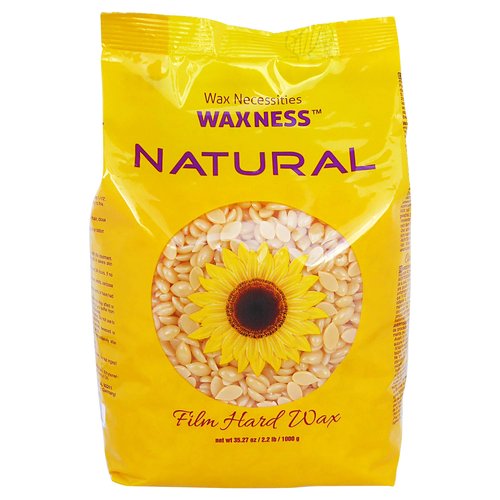 Wax Necessities Hard Wax Beads Natural 2.2 Pound
