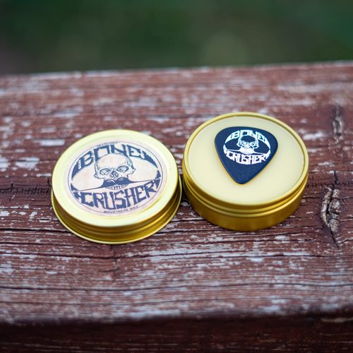 THE VINTAGE GROOMING CO. Death Grip Combo | Sudden Death Hold & Bone Crusher Firm Mustache Waxes for Handlebar, English, Dali, Walrus & Curly Styles