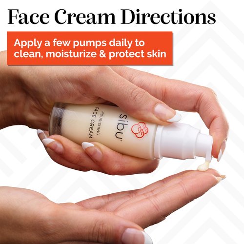 sibu Sea Buckthorn Nourishing Face Cream (1oz), Lightweight and Hydrating Face Cream – Amazing for Sensitive Skin, Breakouts, & Irritation