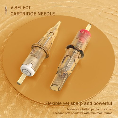 EZ Tattoo Cartridge Needles Assorted - 50Pcs #12 Mixed (5RS 7RS 9RS 14RS 18RS) Standard Round Shader Tattoo Needles Cartridges for Tattoo Pen Machine Gun - V SELECT