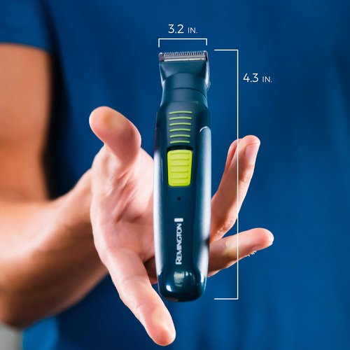 Remington Ultrastyle Rechargeable Total Grooming Kit, PG6111, Teal/Green