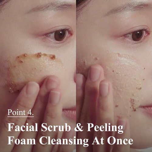 TEABLESS Earl Grey Tea Perfumed Facial Scrub, Transforming scrub, Gentle Daily Scrub & Cleanser for Exfoliation, blackheads & pore care, Greenery aqua Scent, Vegan