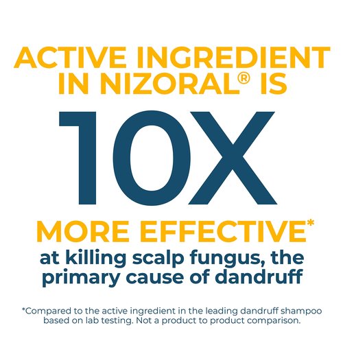 Nizoral Anti-Dandruff Shampoo Fresh Scent 14 Fl Oz (7 Oz. each, Pack of 2)