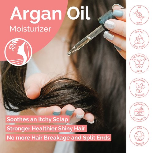 Fatima's Garden Argan & Lavender Oil - Soothing Moisturizer, 100ml