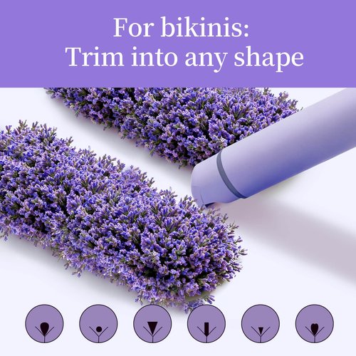 Bikini Trimmer for Women, 2-in-1 Electric Razor & Pubic Hair Trimmer, IPX6 Waterproof Bikini Shaver with 0.1-4 mm Combs, USB Charge, Painless Razors for Women Legs Underarms Face (Lalic)