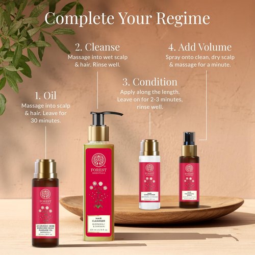 Forest Essentials Hair Cleanser, Bhringraj and Shikakai, 200ml