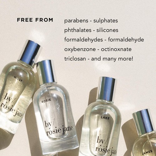 By Rosie Jane Body Wash (Rosie) - Hydrating Body Wash Made with White Musk & Sweet Rose - Supports Skin Elasticity & Builds Collagen - Vegan & Non-Toxic (8 Fl Oz)