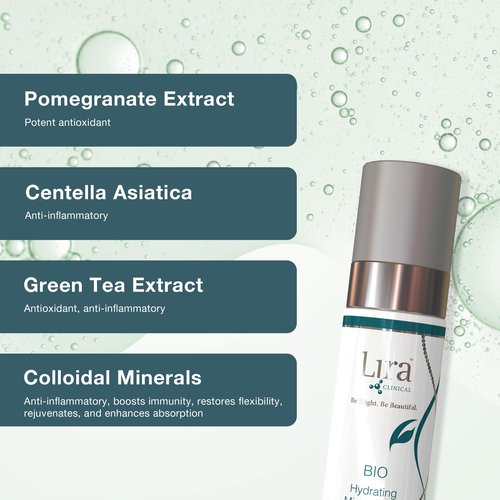 Lira Bio Hydrating Mineral Mist, 2.0 Fluid Ounce