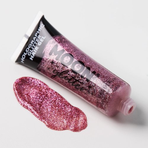 Moon Glitter Holographic Glitter Hair Gel 0.67fl oz - Set of 8
