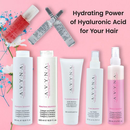 Avyna Leave in Deep-Penetrating Reconstructor Treatment Very Damaged and Processed Hair With Hyaluronic Acid 8.45 oz