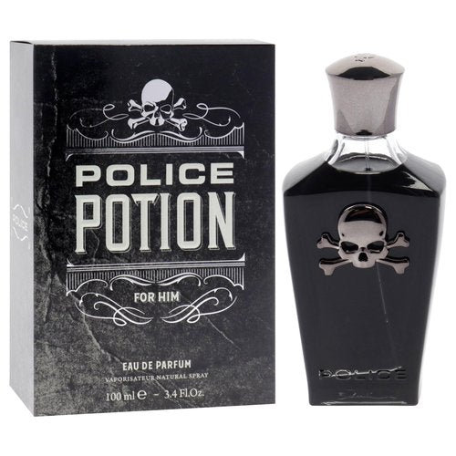 Potion Power For Him by Police for Men - Aromatic Notes That Melt Into Powerful Wood And Musk - A Fragrance To Evoke The Imagination - Sleek Dreamlike Container Inspires The Senses - 3.4 Oz EDP Spray
