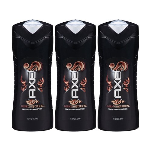 Axe Shower Gel-Dark Tempt Size 16z Axe Shower Gel-Dark Temptation 16z, set of 3