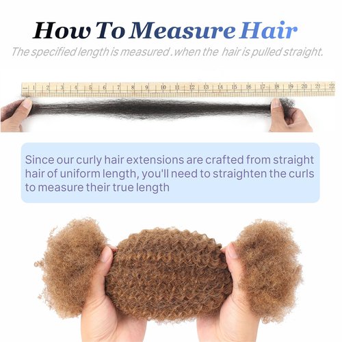 afro kinkys bulk human hair 8-28 inch afro kinky bulk 100% human hair for dreadlock extensions repair loc making twists (30#, 18inch)