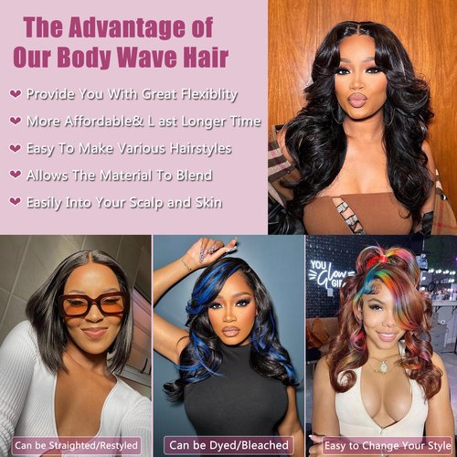 HVN-KVVM Body Wave Bundles Human Hair 12 Inch 12A Human Hair Bundles 100% Unprocessed Brazilian Virgin Hair Quick Weave Deals 4 Bundles Human Hair Natural Black Color (12/12/12/12, 4 Bundles)