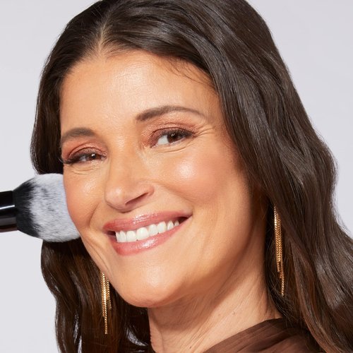 LAURA GELLER NEW YORK Baked Bronze-n-Brighten Bronzer Powder - Deep and Bronzer Makeup Brush - Vegan Bristles