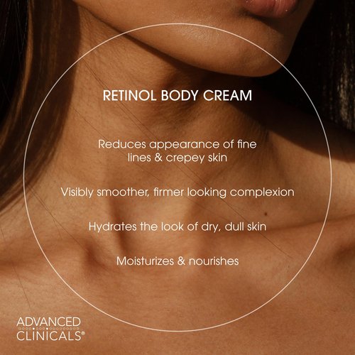 Advanced Clinicals Retinol Body Lotion + Collagen Firming Body Oil 2PC Bundle