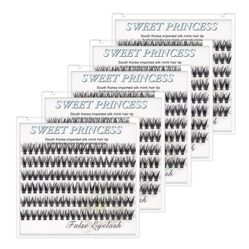 Bodemrincer 20 Root Thickness 0.07mm C Curl 8-10-12-14-16mm MIX 7D/10/12/20/30/40/50/60D 3D Individual Eyelashes Extension Soft Black Fake False Eye Lashes Tools (5 PACKS-14MM)