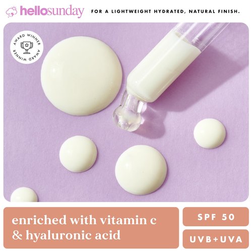 The One Thats a Serum SPF 50 by Hello Sunday for Unisex - 1.1 oz Serum