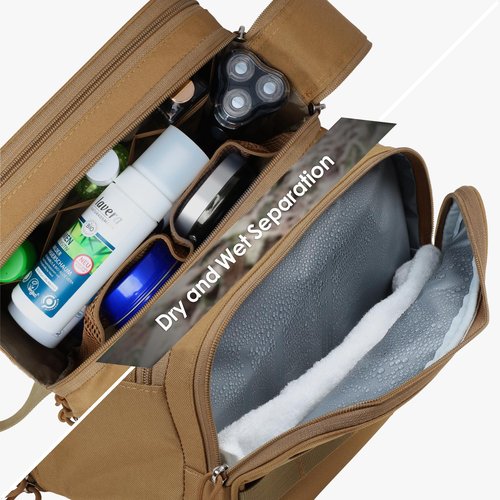TACTICISM Toiletry Bag for Men & Molle Pouch, Buncle