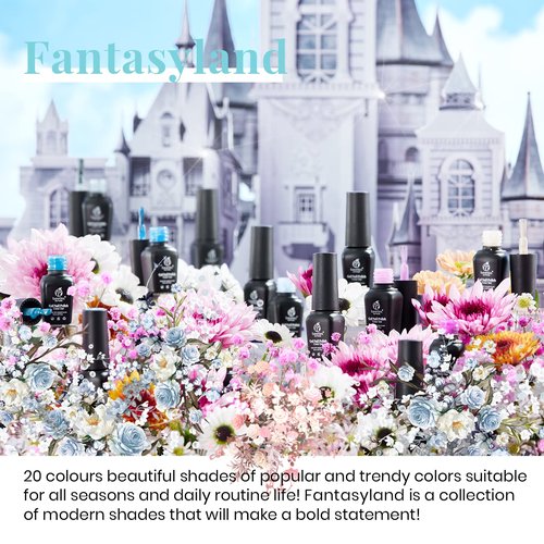 Beetles Gel Nail Polish Kit- 2 Pcs 15ml Black White Colors Polish Set Soak Off Led Polish Nail Art Manicure & Gel Polish Nail Set 20 Colors Fantasyland Collection Pastel Bright Pink Purple Navy Blue