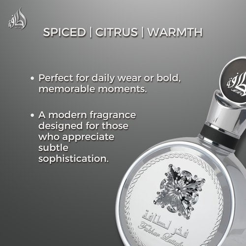 Lattafa Pride - Fakhar Platin for Unisex - 3.4 oz EDP Spray