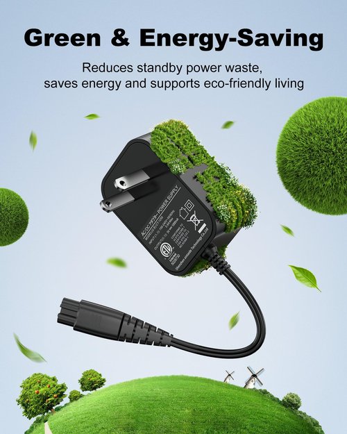 5V Charger for Remington Shaver - Auto Power Off & Charging Display 5V1A Power Cord Compatible with HC5870 HC4250 PF7500 PF7600 PG6250 PG6255 PG6170 PG6171 XR7000 XF8550 XF8700 XR1400 XR1430 HC5950