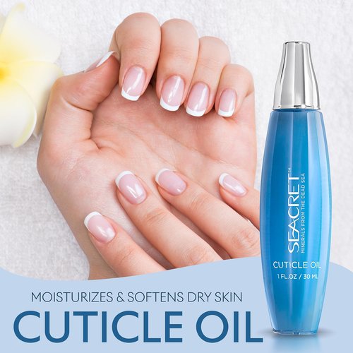 SEACRET Minerals From The Dead Sea Cuticle Oil, 1 Fl Oz (Pack of 2)