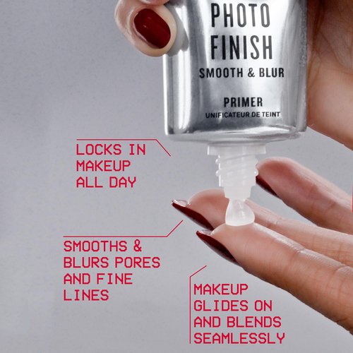 Smashbox The Original Photo Finish Smooth & Blur Makeup Primer | Vitamin E + Oil Free, 1 Fl Oz